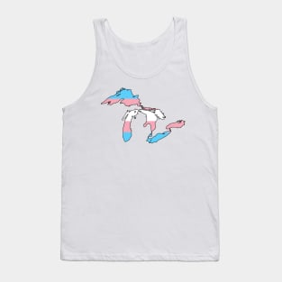 Great Lakes Trans Pride! Tank Top